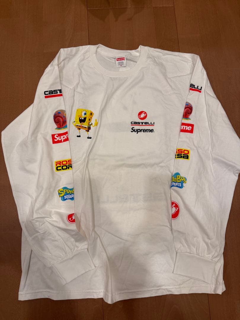 Supreme スポンジボブ 長袖シャツ XL WTAPS
