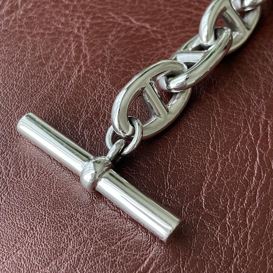 メンズ ブレスレット シルバー925 アンカーチェーン シェーヌダンクルデザイン