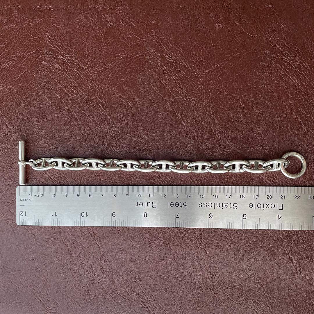 メンズ ブレスレット シルバー925 アンカーチェーン シェーヌダンクルデザイン