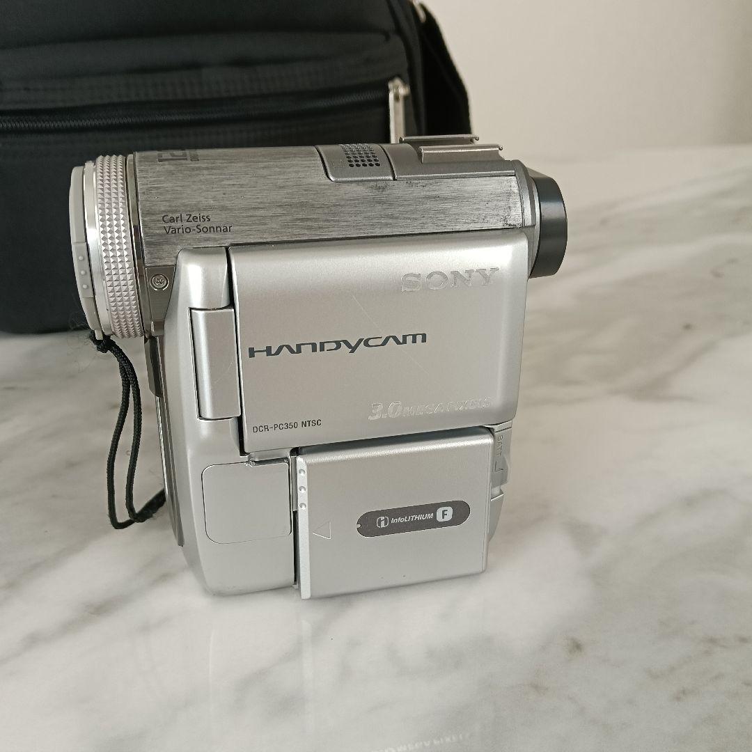バッグ付きSONYハンディーカムDCR-PC350デジタルビデオカメラレコーダー