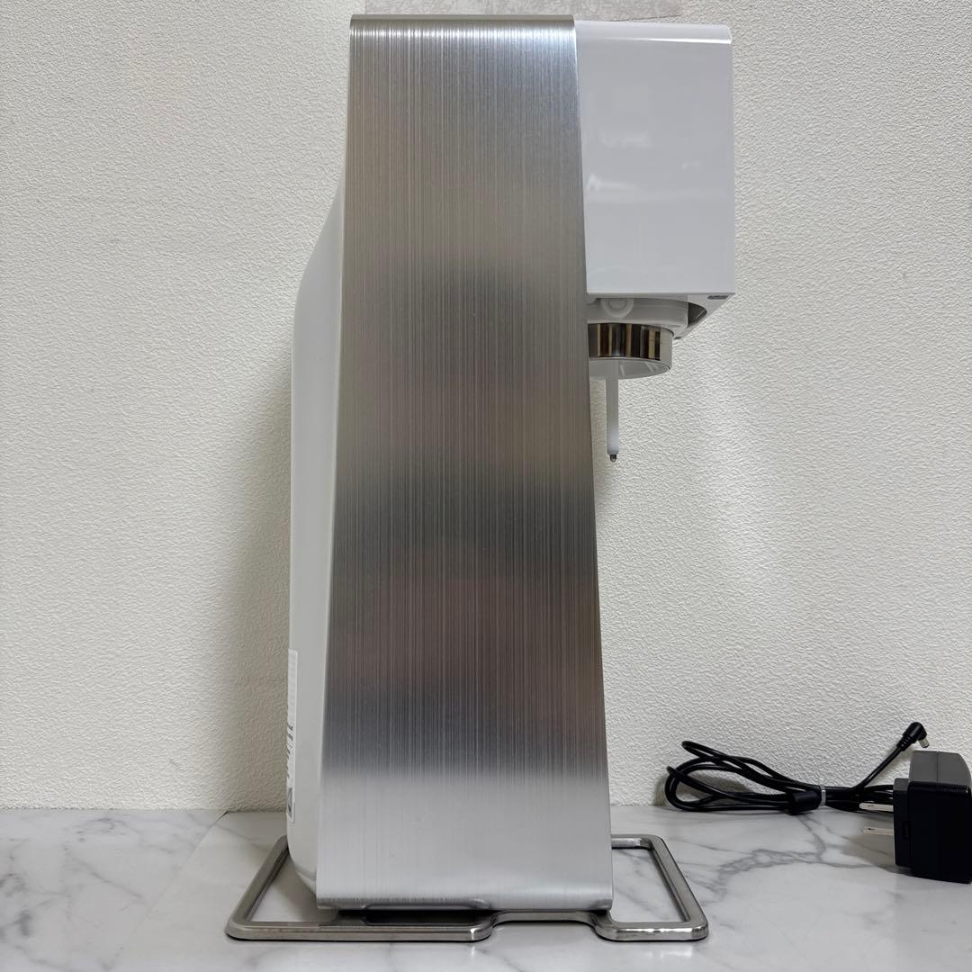 美品ソーダストリーム SOURCE Power ホワイト ガスシリンダーオマケ
