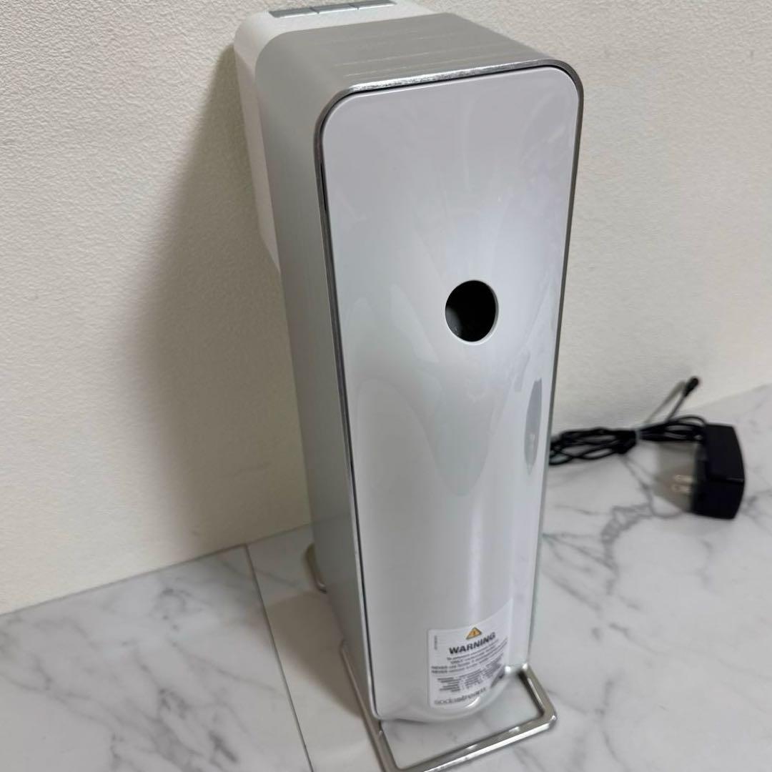 美品ソーダストリーム SOURCE Power ホワイト ガスシリンダーオマケ