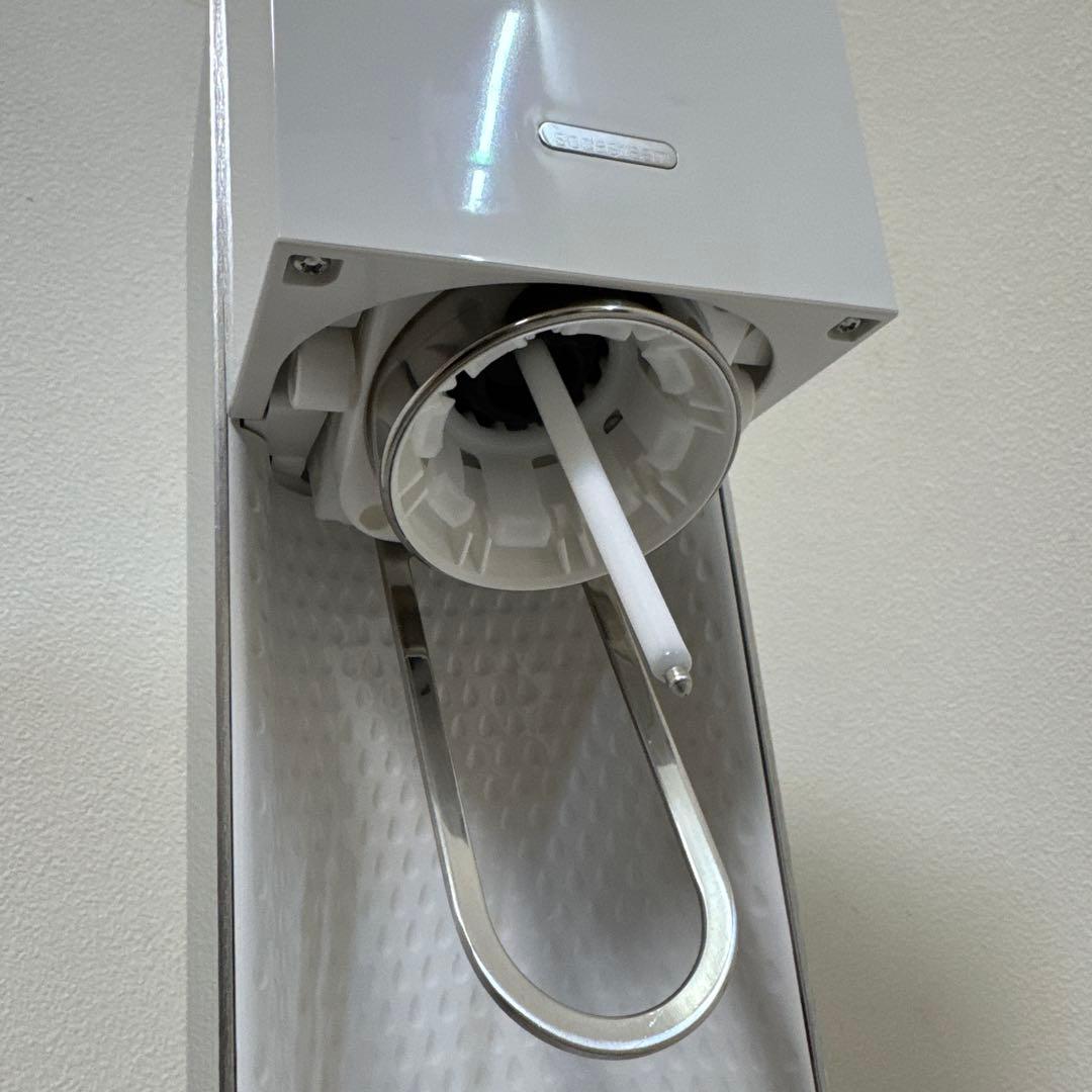 美品ソーダストリーム SOURCE Power ホワイト ガスシリンダーオマケ