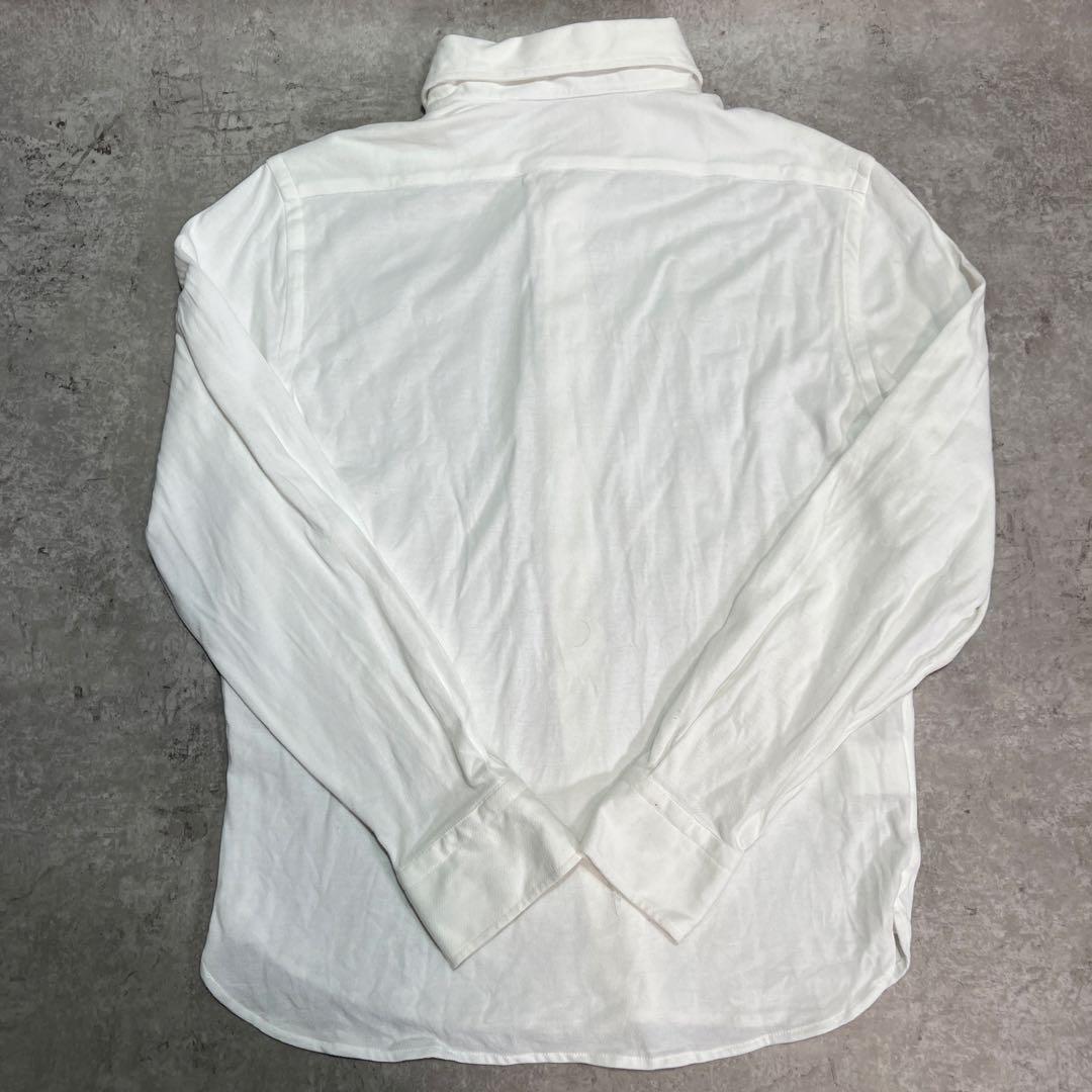 GUYROVER ギローバー カッタウェイ セミワイドカラー ホワイトイタリアL