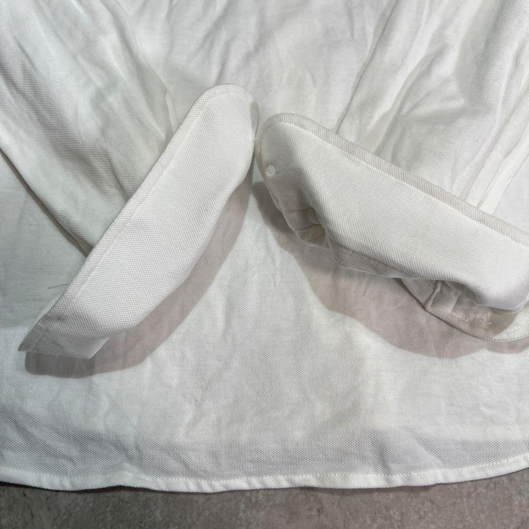 GUYROVER ギローバー カッタウェイ セミワイドカラー ホワイトイタリアL