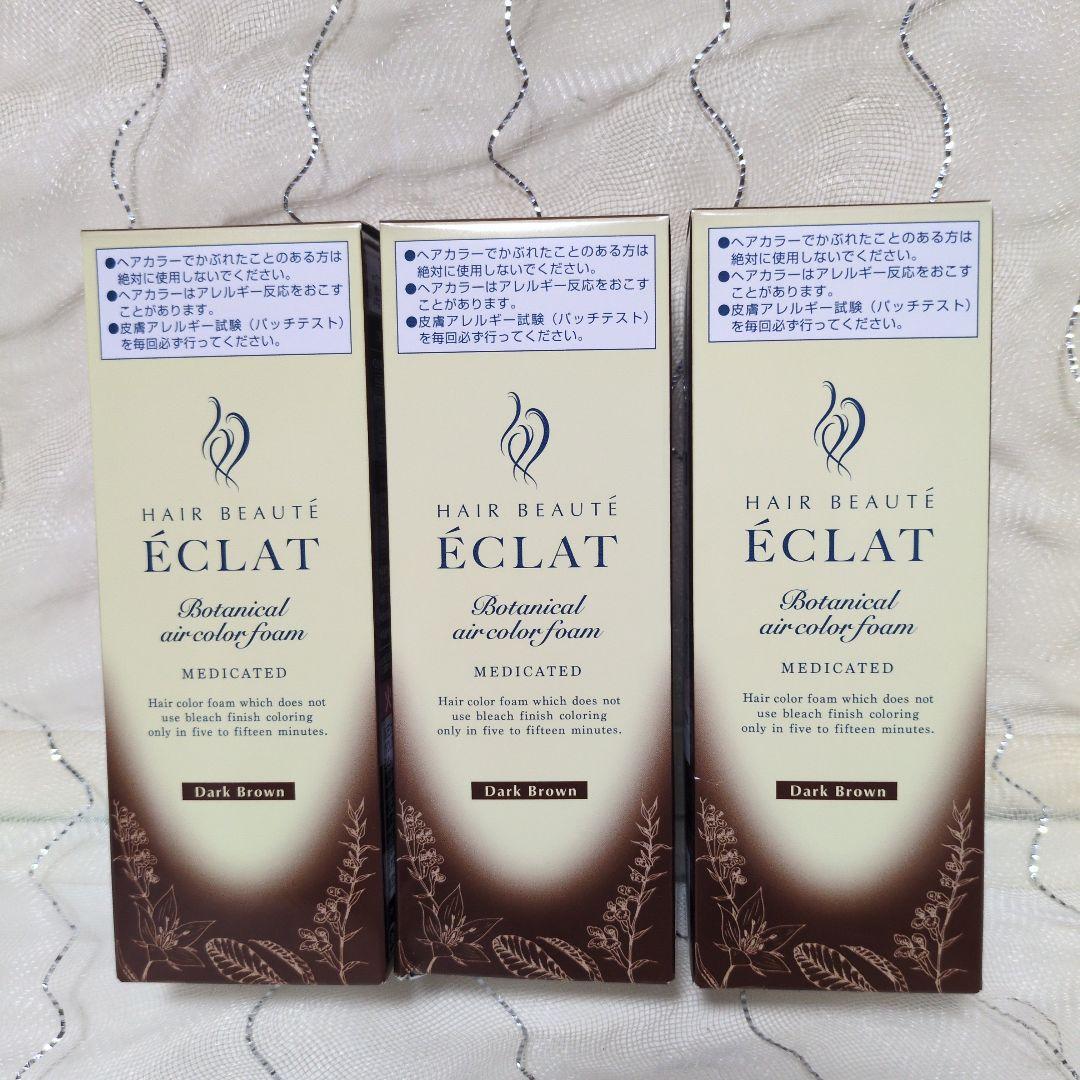 ヘアボーテ　エクラ　ボタニカル　　エアカラーフォームEX ダークブラウン