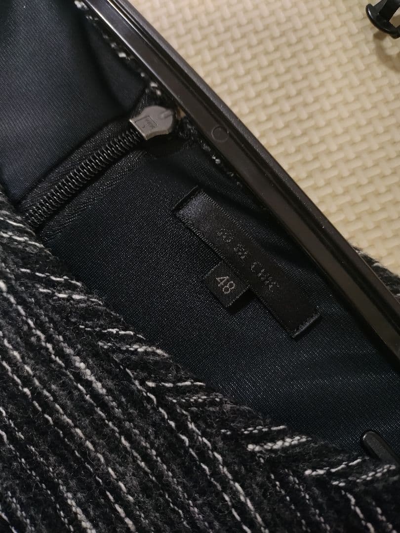 超美品 トゥビーシック ツィードワンピース　大きいサイズ　スーツ 48