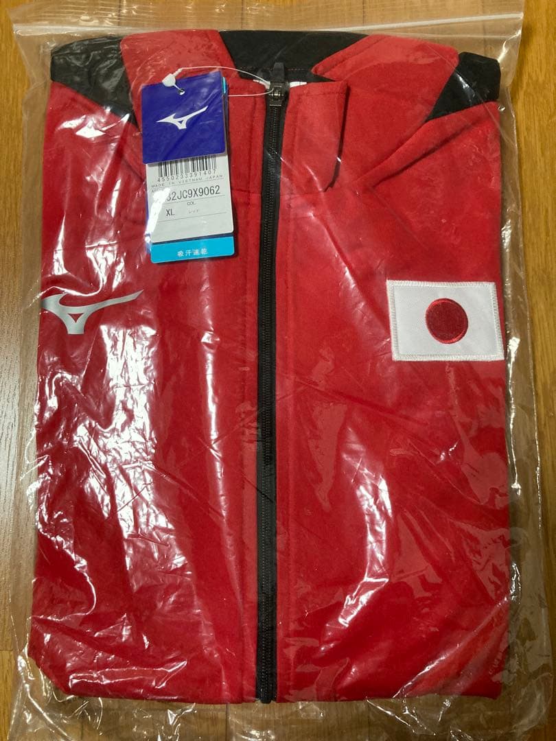 Mizuno 日本代表 ジャージ 赤