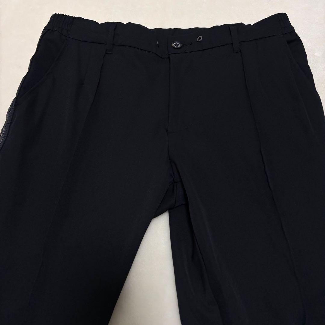 美品 1PIU1UGUALE3 ウノピュウ パンツ サイドロゴ ストレッチ XL