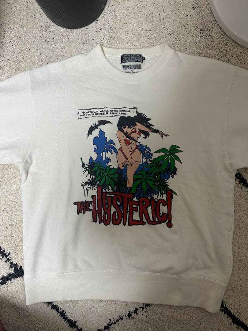 コムドットやまと着用　 ヒステリックグラマー　ヴァンピレラコラボT