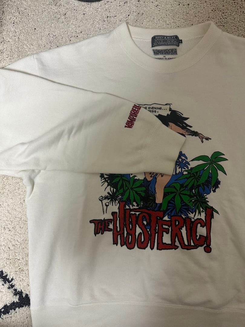 コムドットやまと着用　 ヒステリックグラマー　ヴァンピレラコラボT