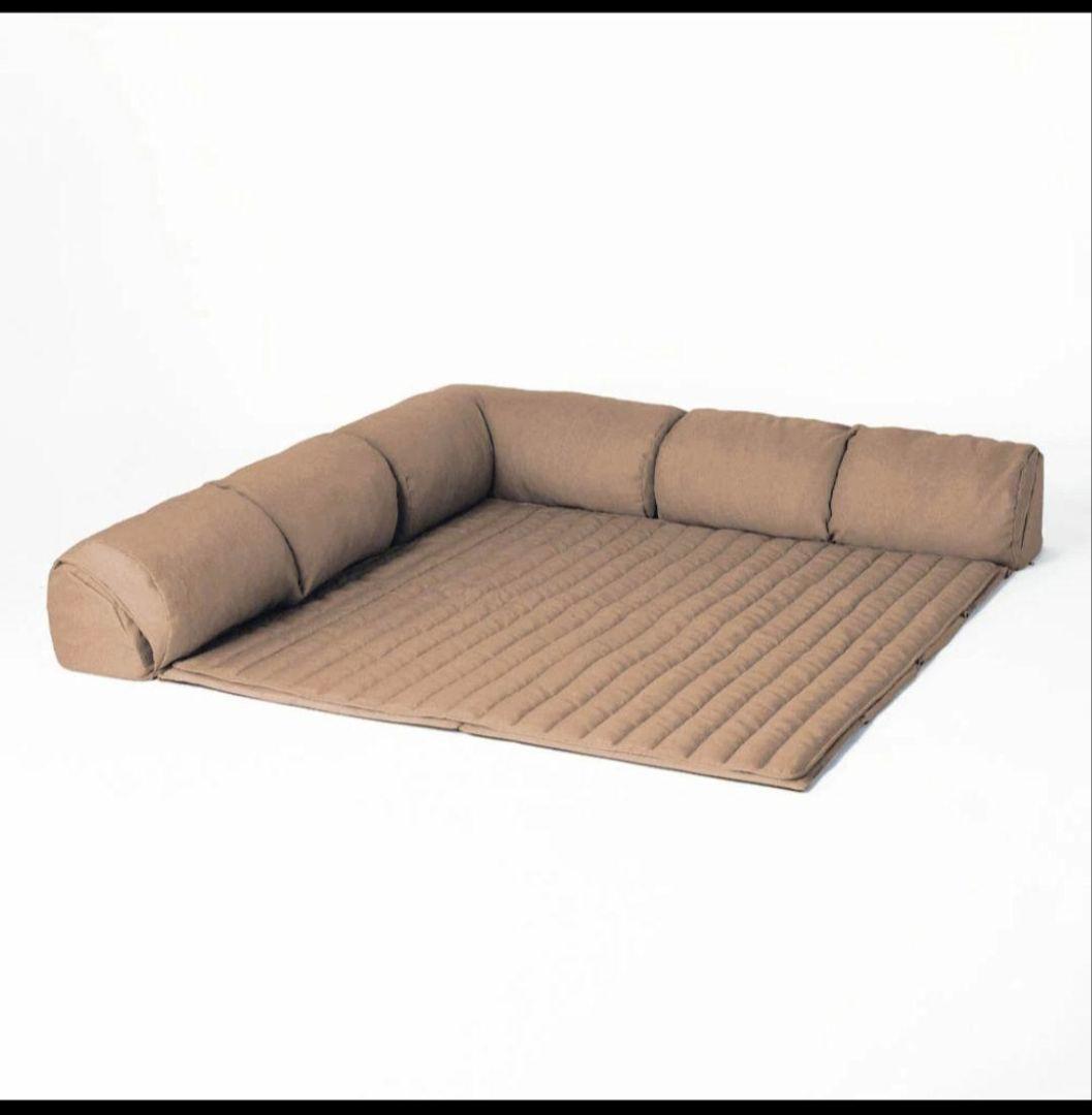 ベルメゾン　グータラグ　カバーが洗える撥水タイプ&なめらか生地のセット　試用のみ