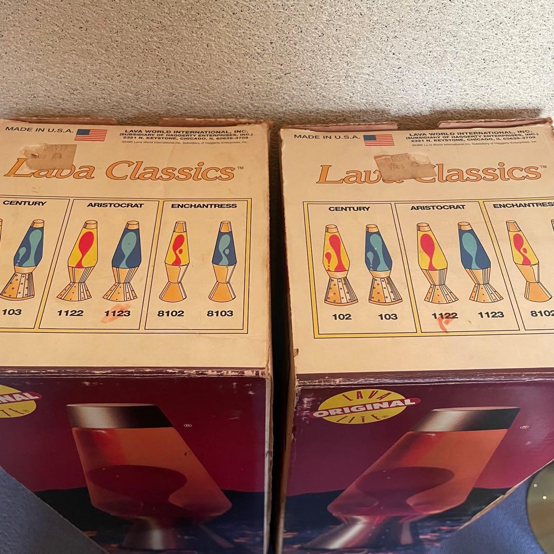 ◽️LAVA lite◽️アンティーク家電　アメリカ雑貨　イエローリキッド