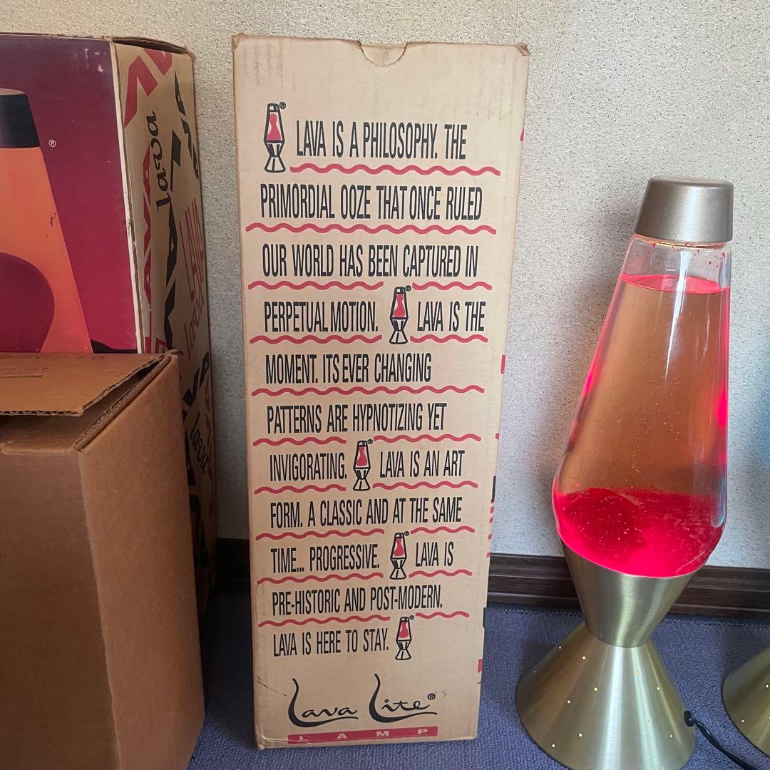 ◽️LAVA lite◽️アンティーク家電　アメリカ雑貨　イエローリキッド