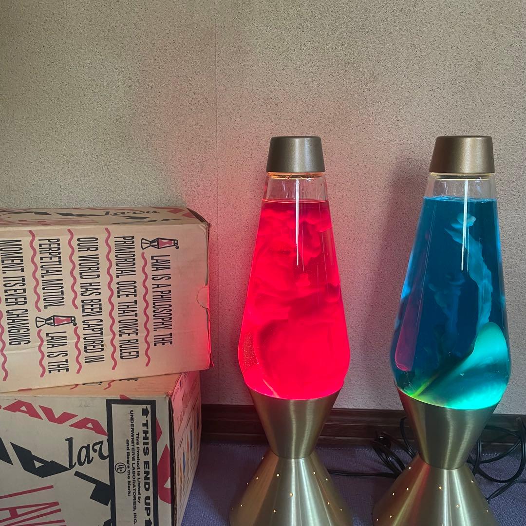 ◽️LAVA lite◽️アンティーク家電　アメリカ雑貨　イエローリキッド