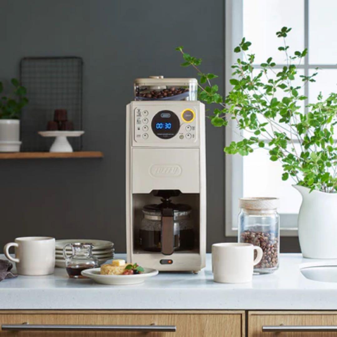 Toffy全自動ミル付カスタムドリップコーヒーメーカーK-CM9-GE新品未使用