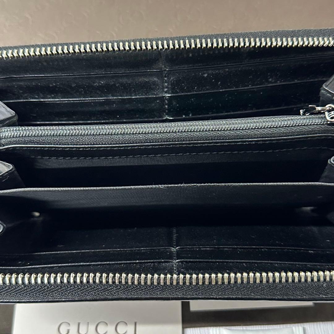 新品同様‼️ グッチ　GUCCI 財布　長財布　インプリメ　ラウンドファスナー