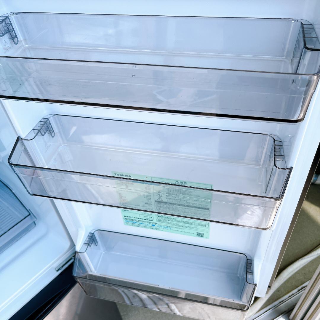 2023年製 TOSHIBA GR-U15BS ノンフロン冷凍冷蔵庫　東芝