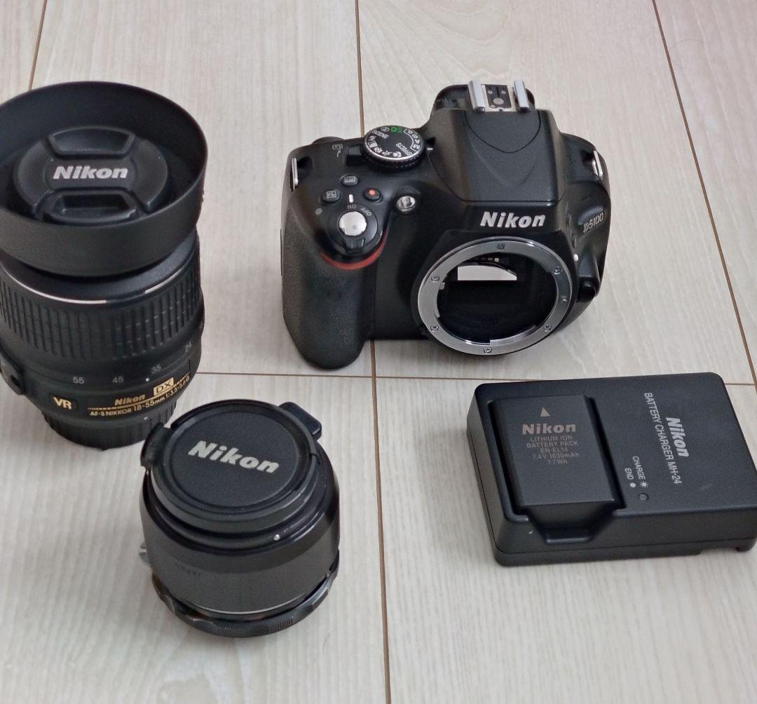 Nikon D5100 デジタル一眼レフカメラ 18-55mm VRレンズ付き