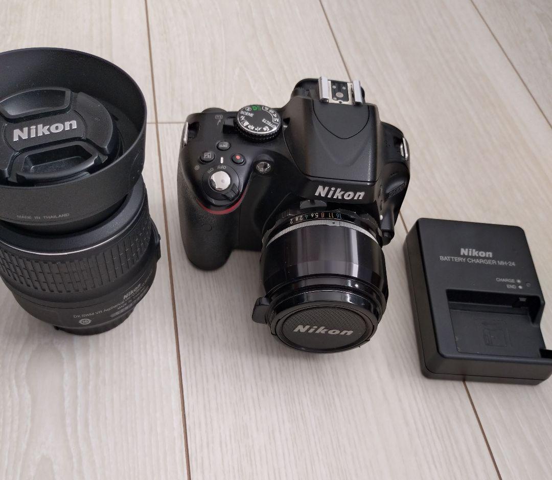 Nikon D5100 デジタル一眼レフカメラ 18-55mm VRレンズ付き