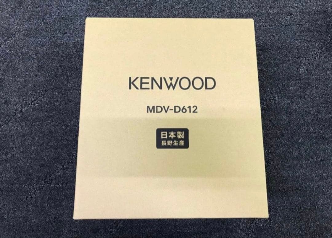 新品未使用品　KENWOOD MDV-D612 カーナビ
