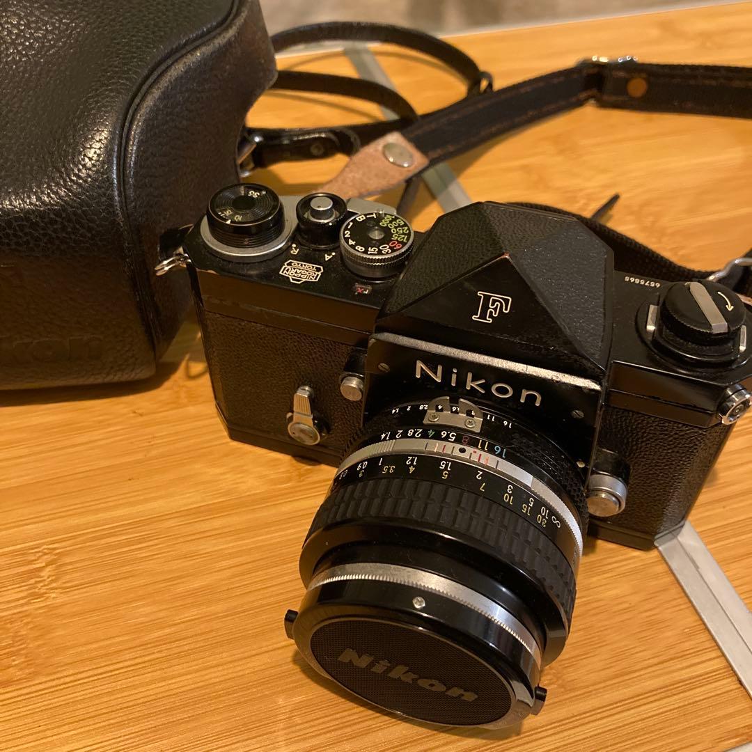 Nikon F アイレベル ブラックボディー フィルムカメラ