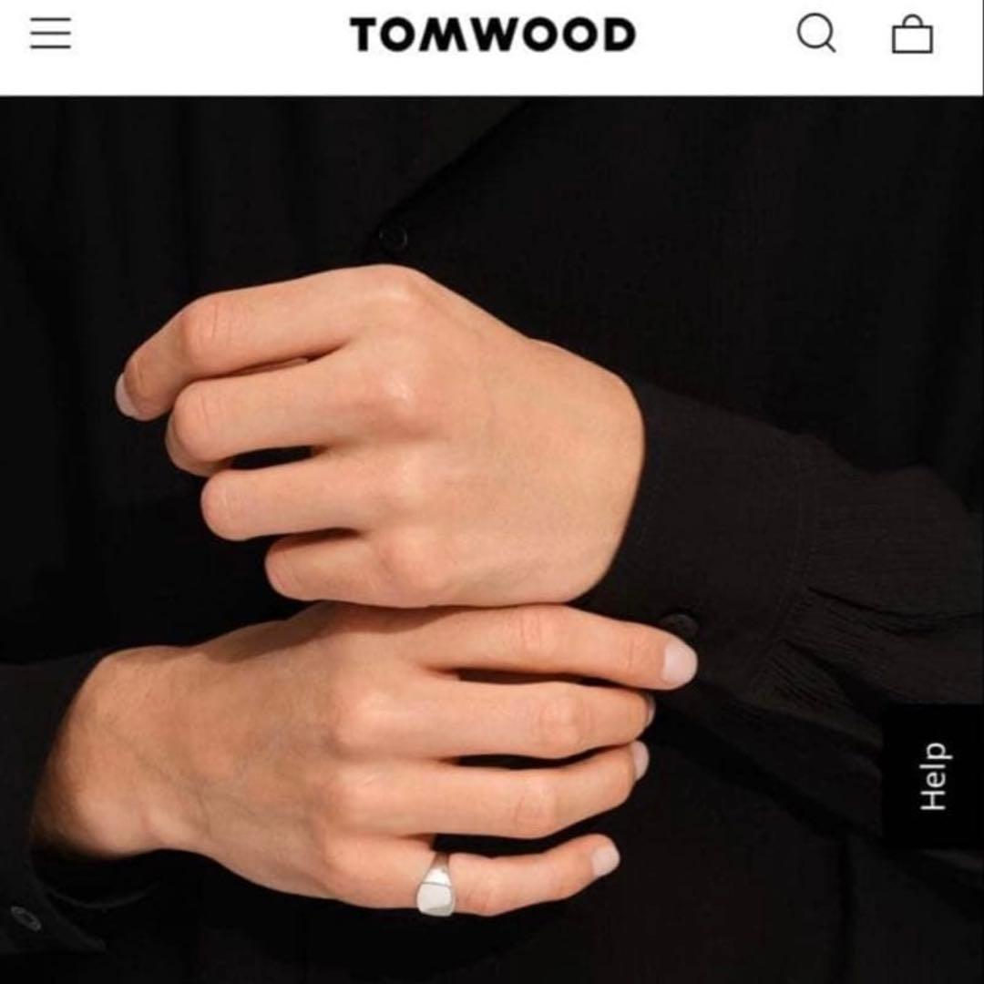 美品★TOM WOOD Mini SignetCushion リング50/10号