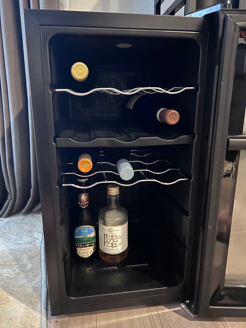 ワインセラー ブラック