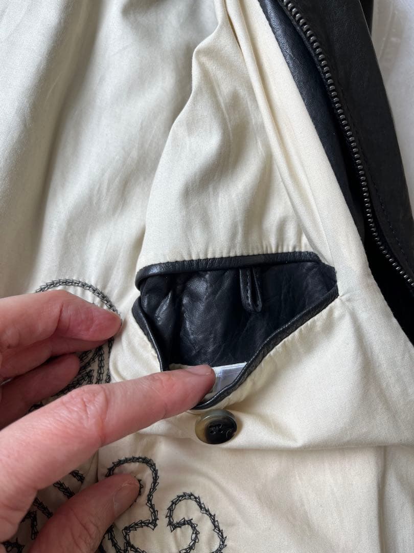 サイズ44 DENIM トゥモローランドエクスクルーシブ　シングルライダース