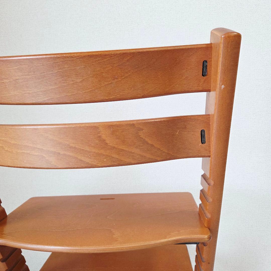 STOKKE シリアル5〜 ベビーチェア 付属品有り 木製 チェリー色
