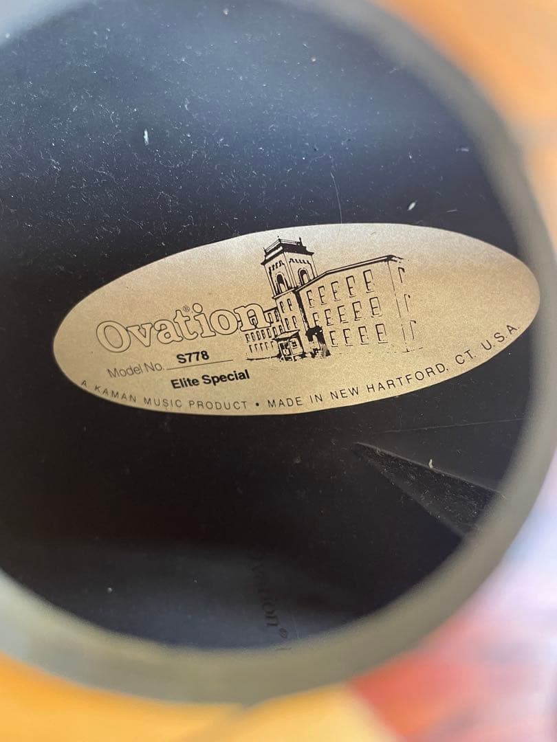 ovation、elite special、Ｓ778dark brown