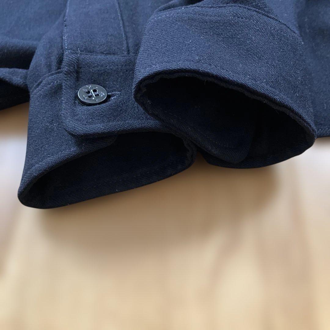 【美品、貴重、サイズ16】40's US.NAVY CPO Wool Shirt