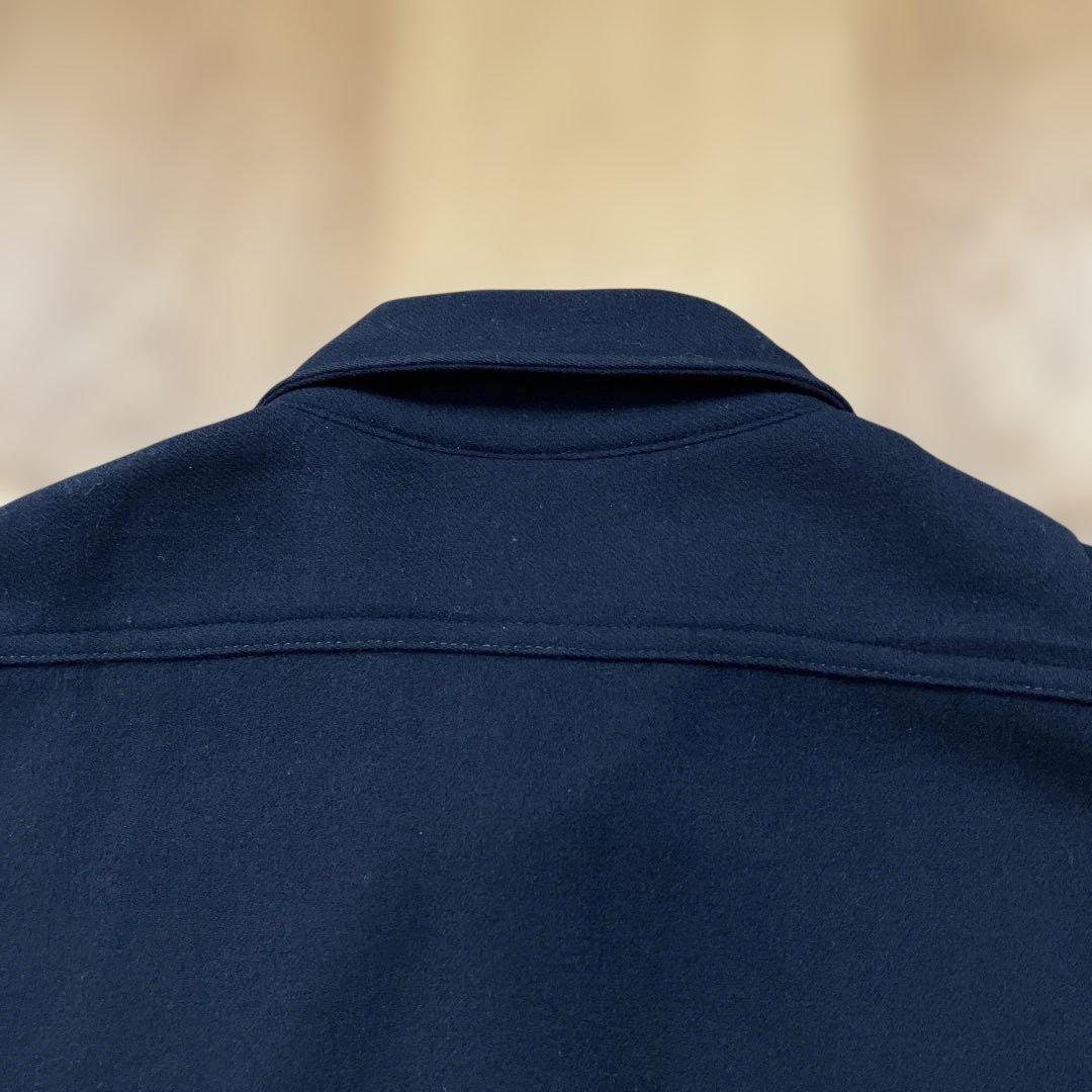 【美品、貴重、サイズ16】40's US.NAVY CPO Wool Shirt