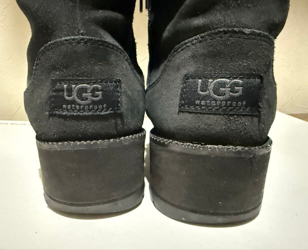 UGG ブラック ムートンブーツ スノーブーツ リッジミニ Rigde Mini