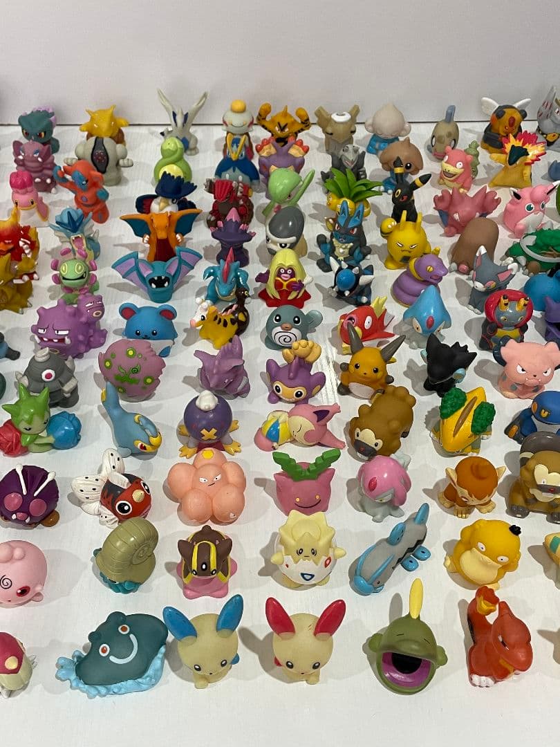 か*む様 ポケモン指人形 まとめ売り 147体 （クリア5体入り）