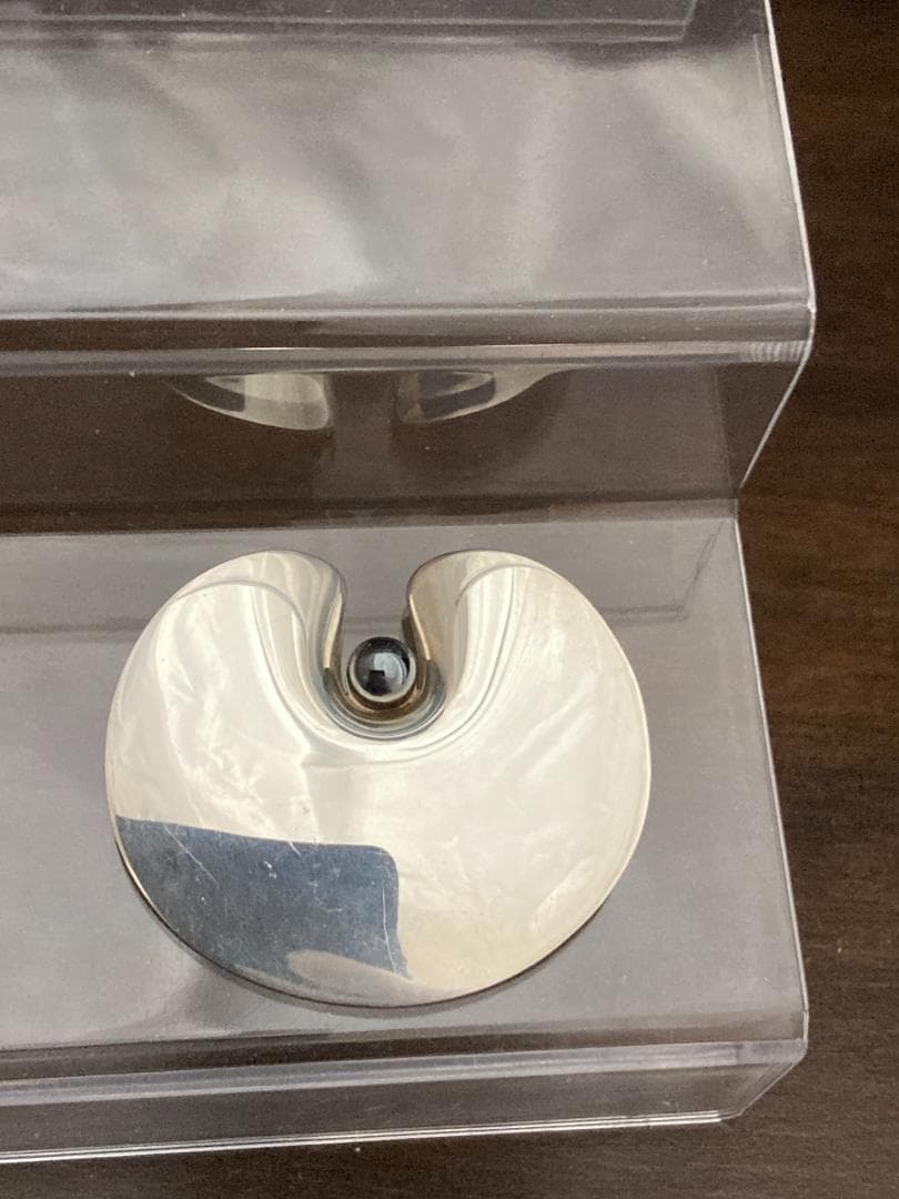 ジョージジェンセン ブローチ ヘマタイト スイレン シルバー925 351