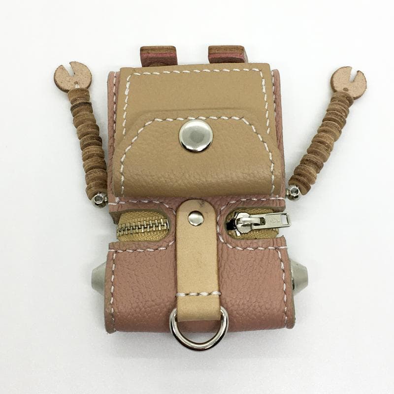 ★本革★ ロボット カード入れ ケース 小銭入れ レザー ハンドメイド