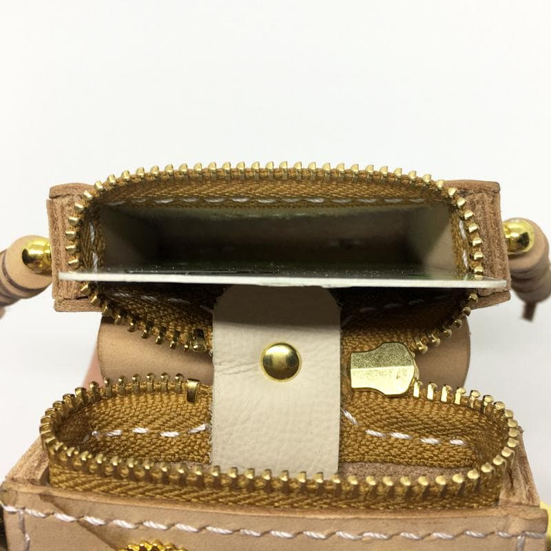 ★本革★ ロボット カード入れ ケース 小銭入れ レザー ハンドメイド