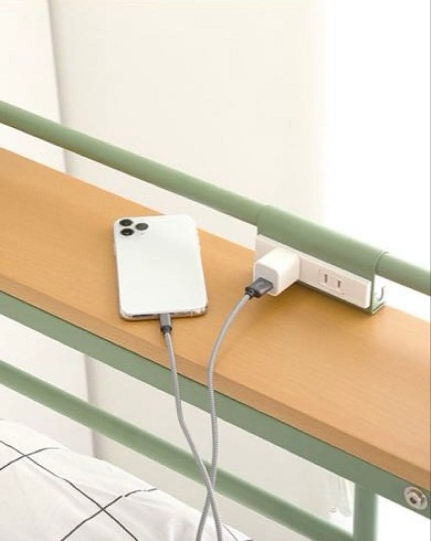 【NIKE好きぃ〜♡】　引取限定ニトリロフトベッド シングル　階段棚コンセ