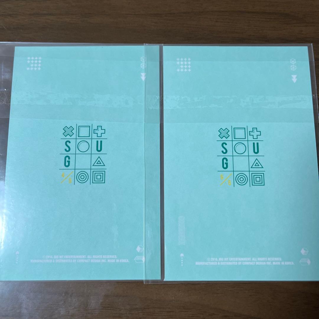 BTS 3RD MUSTER ZIP フォトカード　フォトセット　ユンギ　トレカ