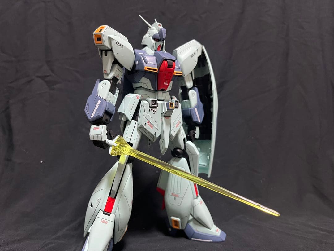 BANDAI 1/100MGリ・ガズィ BWS 塗装品