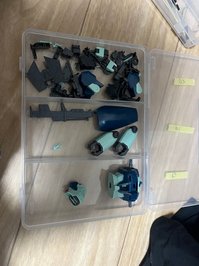 BANDAI 1/100MGリ・ガズィ BWS 塗装品