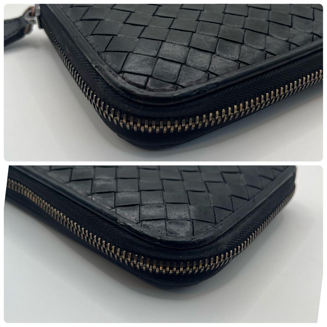 正規品✨ ボッテガヴェネタ イントレ ラウンドファスナー ジップ 801