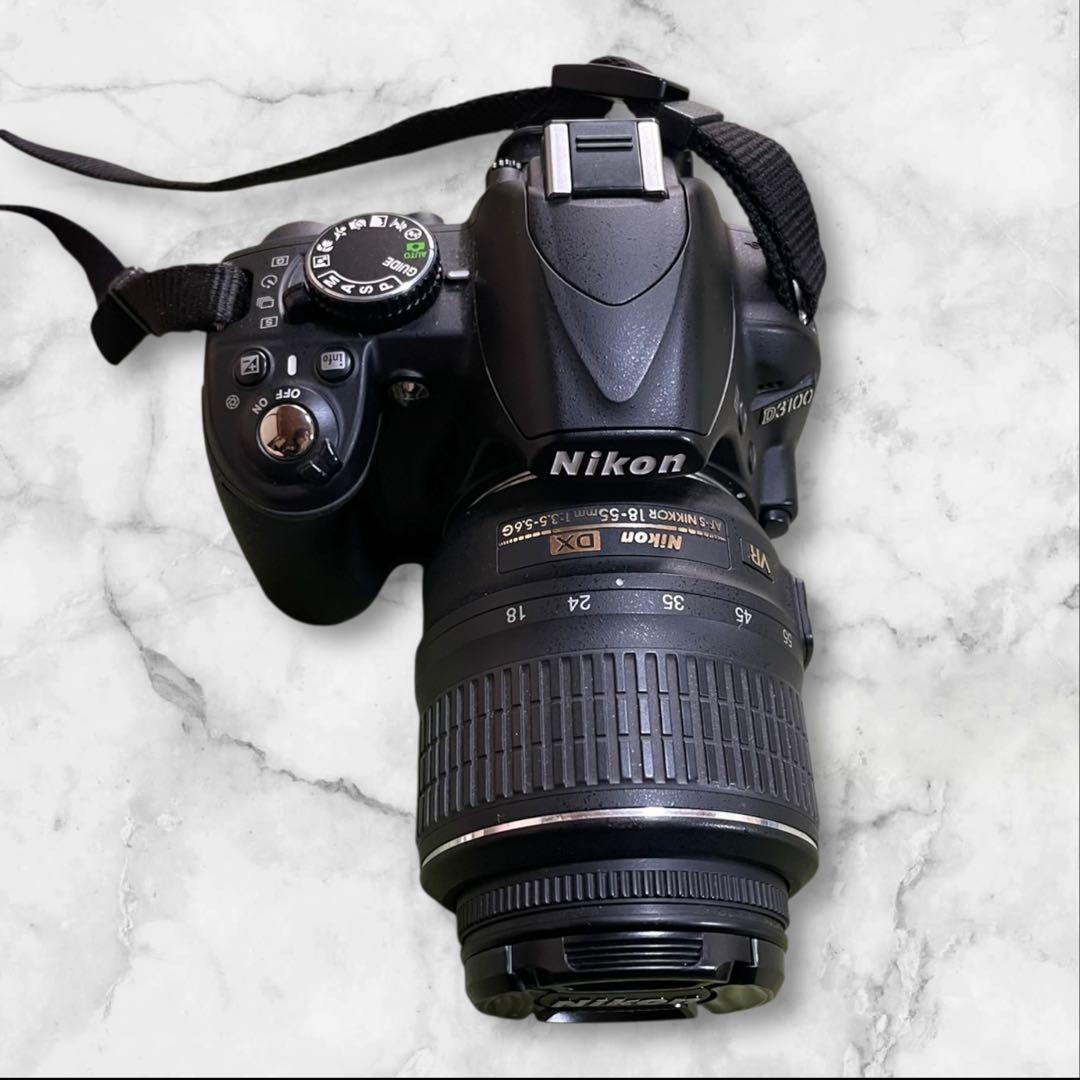 Nikon D3100 一眼レフ 18-55mm VRレンズ付