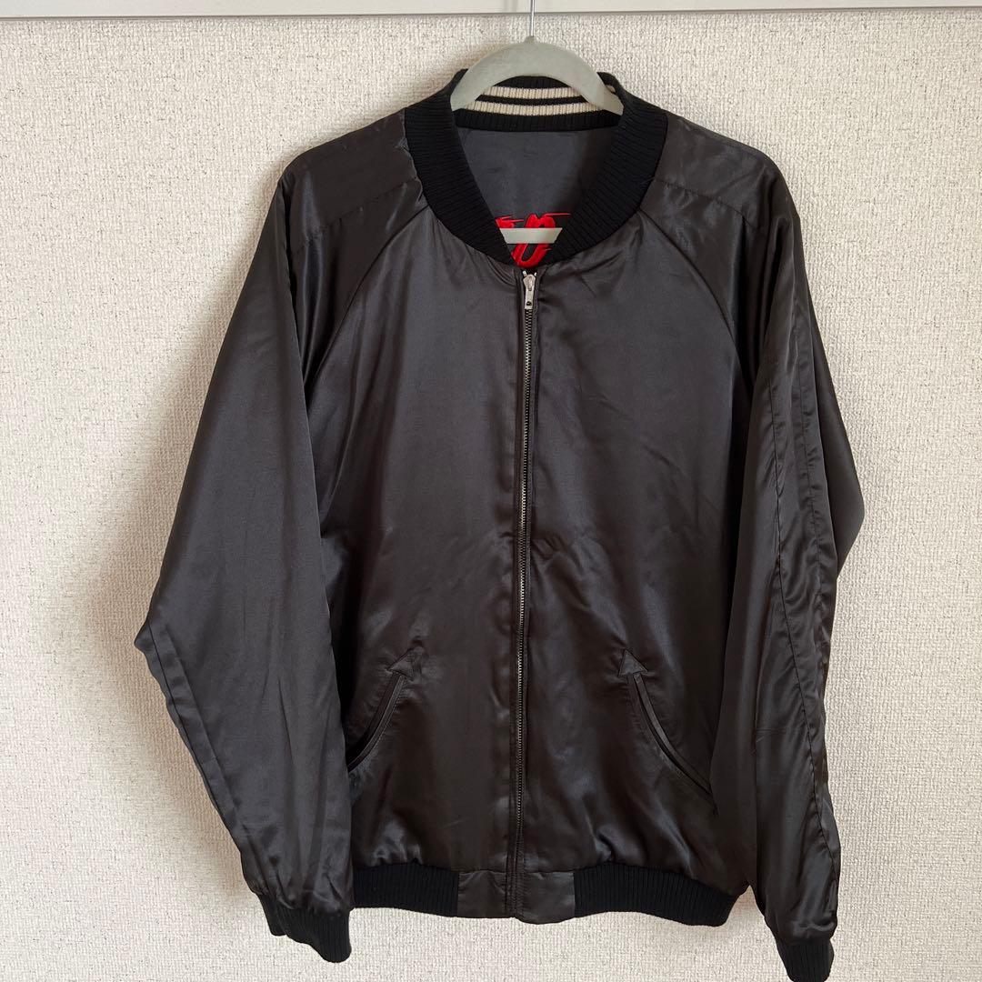 スナップオンスカジャンCIZ640J HOT RODスカルモチーフの豪華総刺繍！