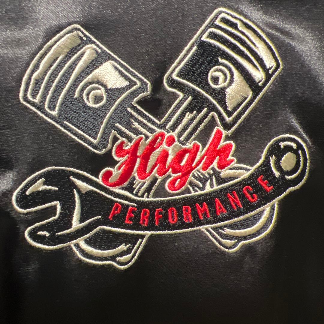 スナップオンスカジャンCIZ640J HOT RODスカルモチーフの豪華総刺繍！