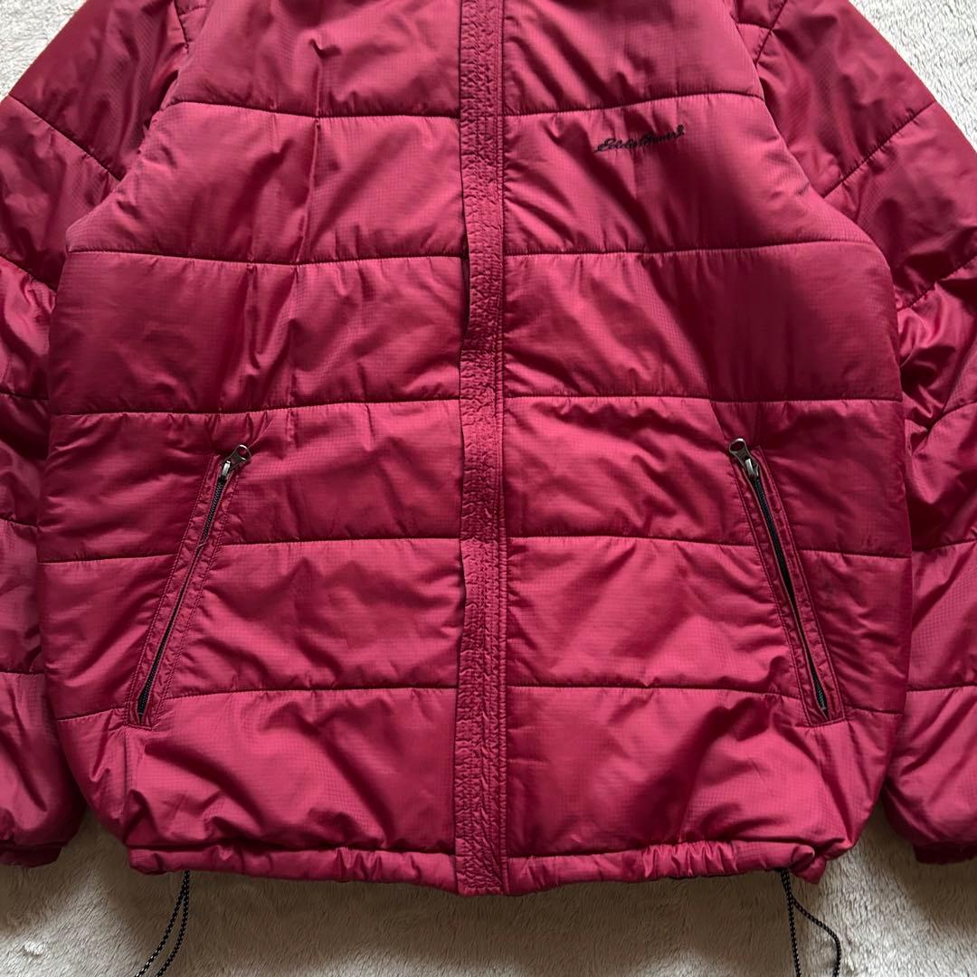 00s Eddie Bauer PRIMALOFT製中綿ジャケット リバーシブル