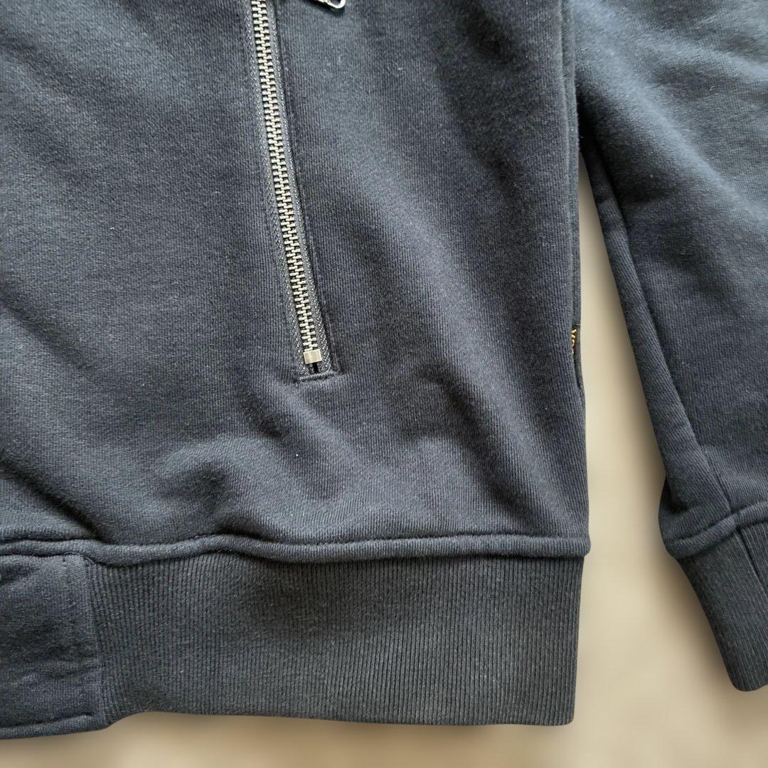 VANSON T.F.O.A スカル刺繍　スウェットパーカー XL