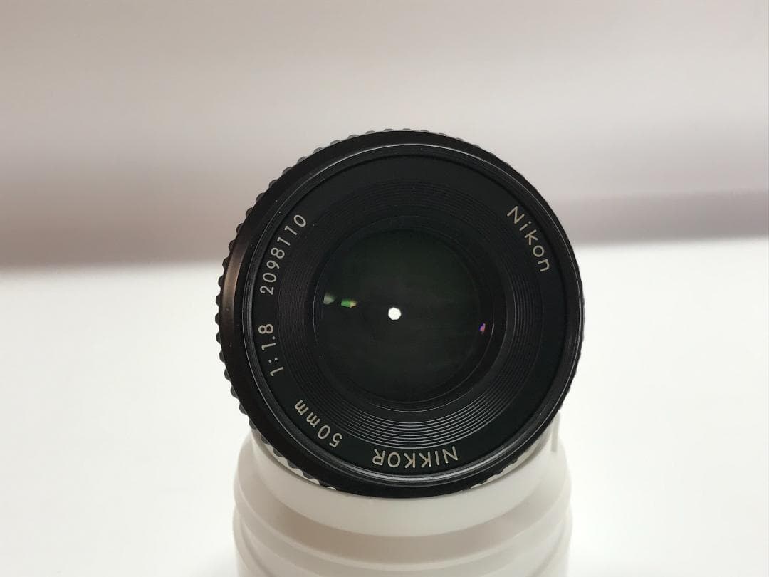 Nikon MFレンズ Ai 50mm F1.8s パンケーキ オールドレンズ