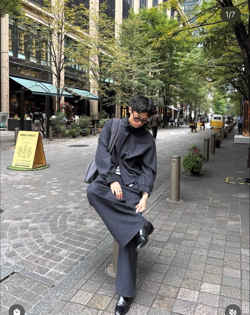 【CS】wool high neck jacket サイズ1